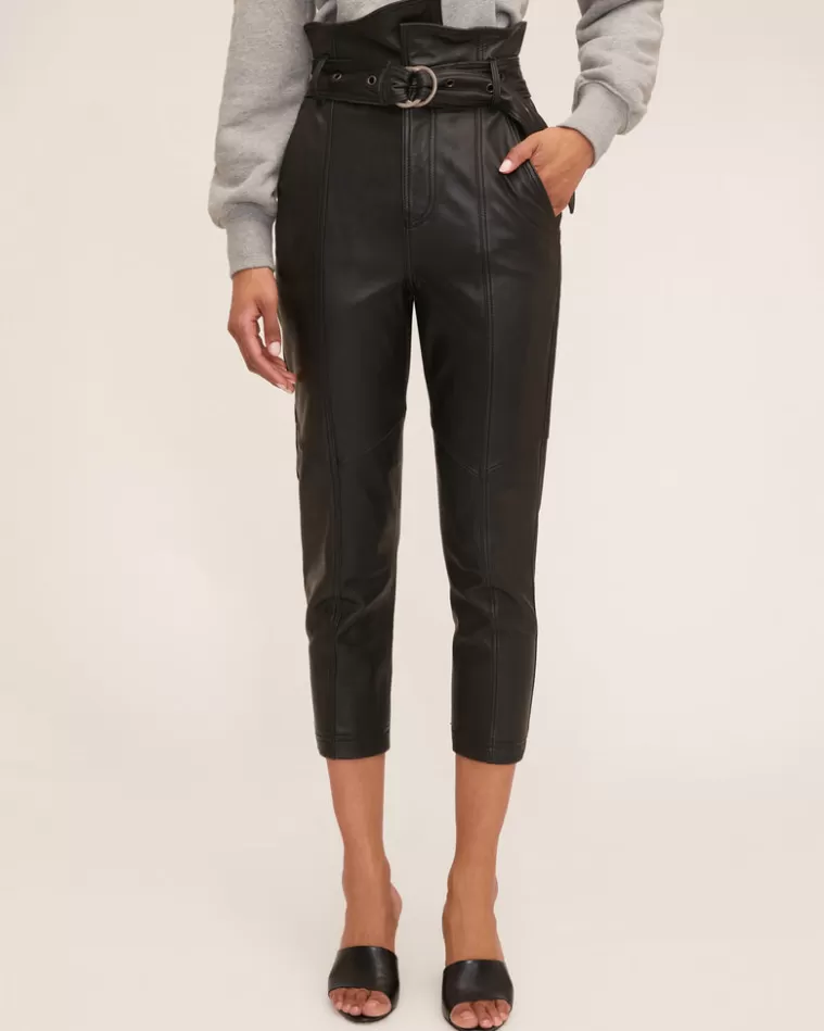 Best MARISSA WEBB Anniston Leather Pant In Black