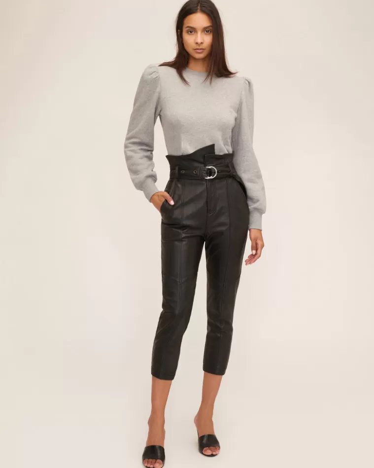 Best MARISSA WEBB Anniston Leather Pant In Black