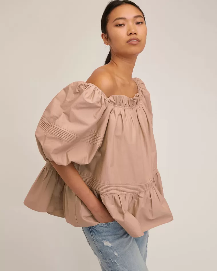 Sale MARISSA WEBB Aurelia Canvas Swing Top Sandshell