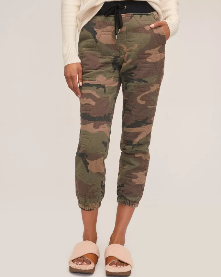 Cheap MARISSA WEBB Markie Quilted Camo Jogger Quilted Woodland Camo