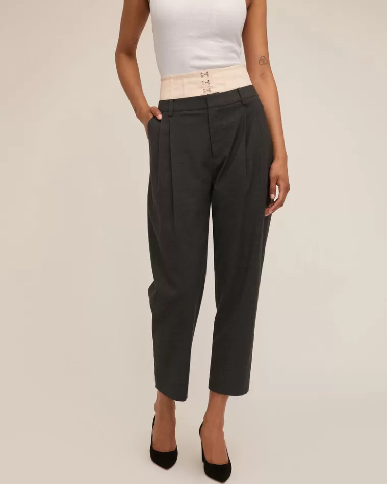 Flash Sale MARISSA WEBB Silas Corset Trouser Leni Grey Bone Combo