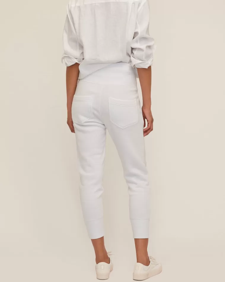 Best MARISSA WEBB So High Waisted French Terry Sweatpants In White