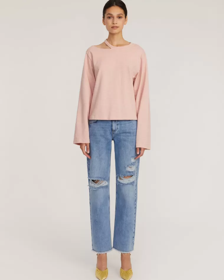 Online MARISSA WEBB Tate Cut Out Long Sleeve In Rosewood