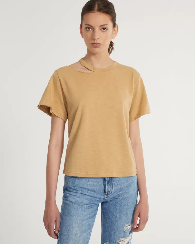 Outlet MARISSA WEBB Tate Cut Out Tee In Sedona